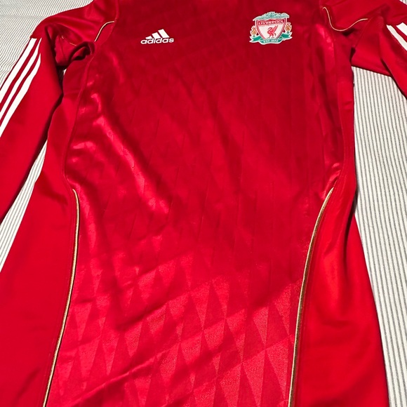 Adidas Liverpool FC 2010–12 TechFit Long Sleeve Jersey Youth Small - Picture 5 of 16